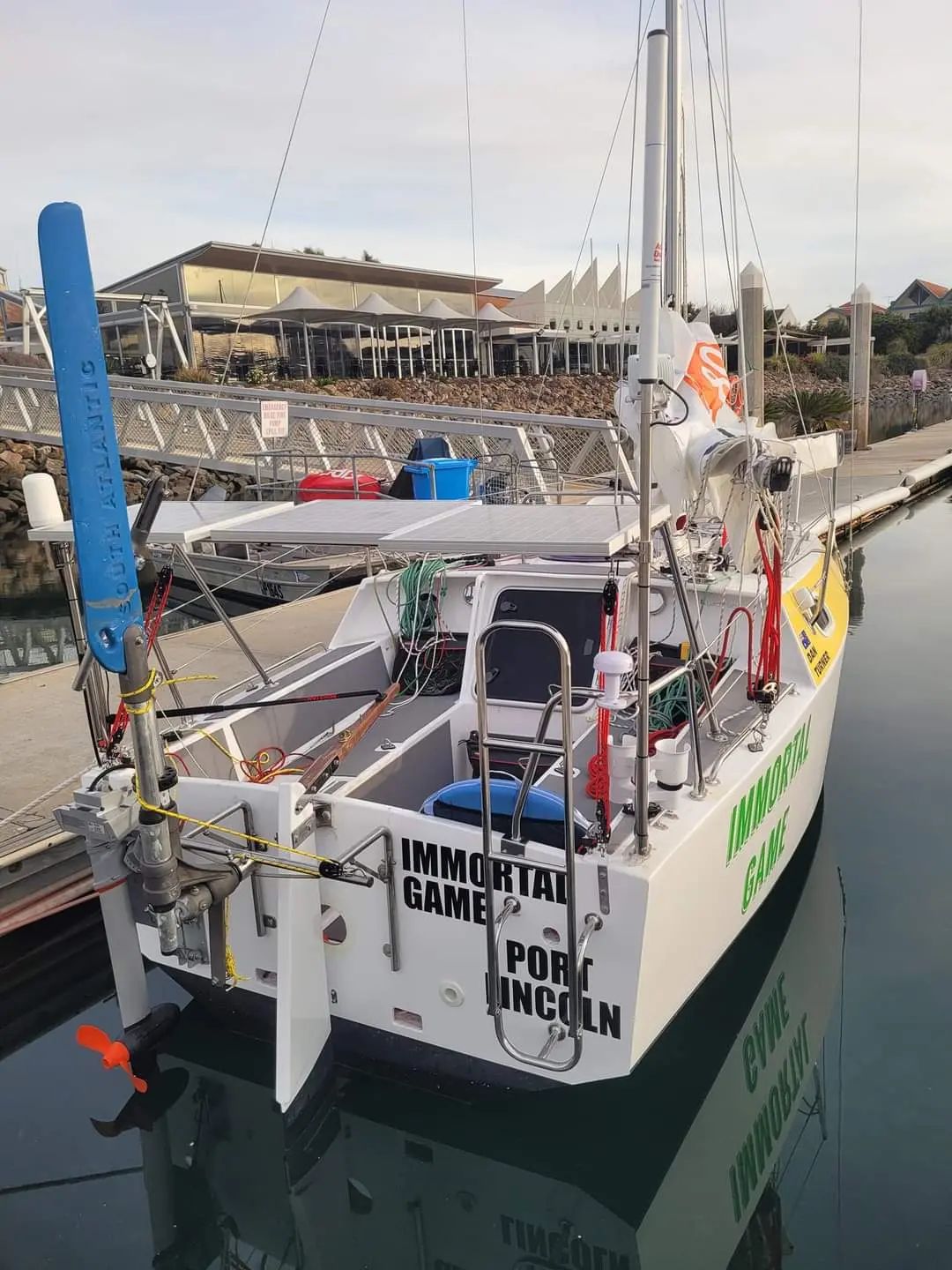 Tensioning system for the control lines ensuring minimal slack