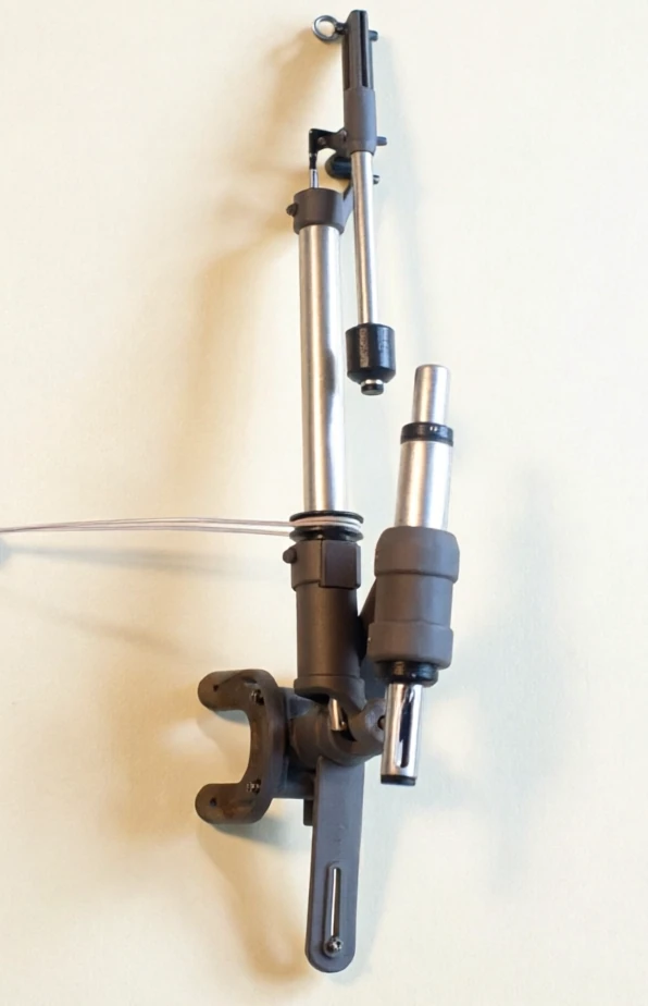 Detailansicht der reibungsarmen Mechanik der S 440
